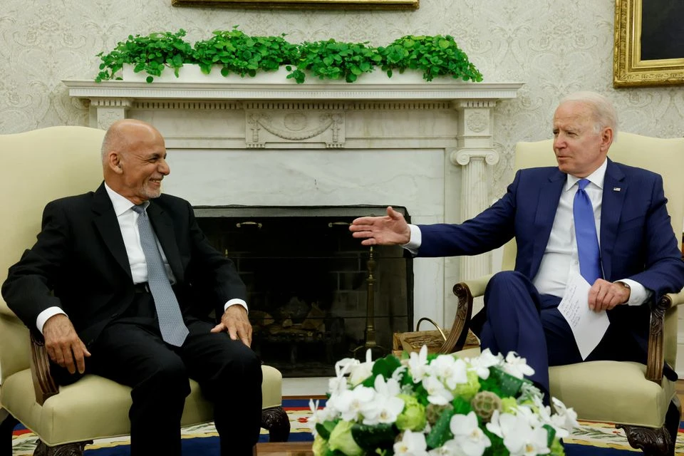 Biden calls on Afghans to ‘decide their future’ as withdrawal nears end
