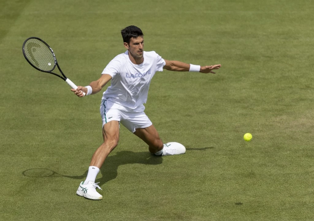 History is on the line as Novac Djokovic chases Federer and Rafael Nadal’s men’s record of 20 majors won. (AFP)