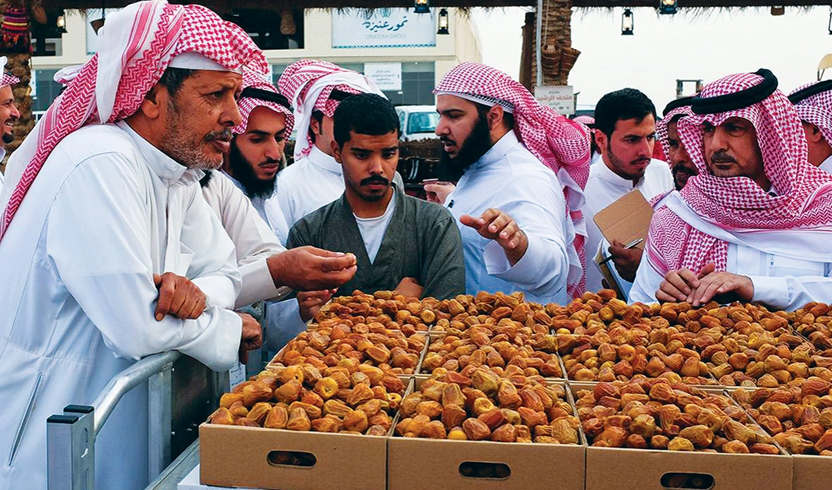 There are 157 date factories in the Kingdom, 42 of which have received the Saudi date brand. (File photo)
