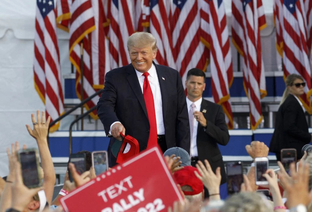 Trump joins video platform Rumble ahead of Ohio rally