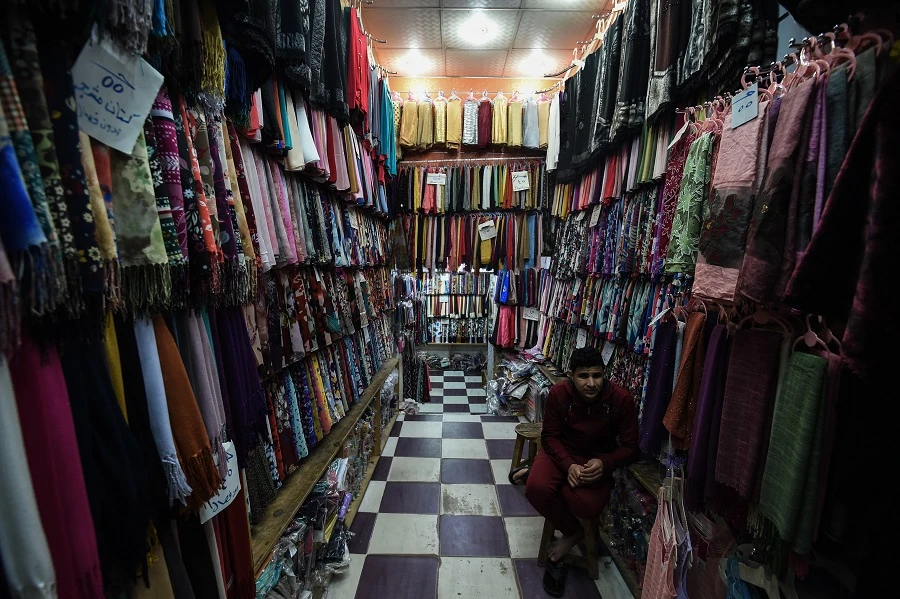 Cotton, spinning and weaving companies developments are being implemented in parallel with developments in the existing factories. (File/AFP)