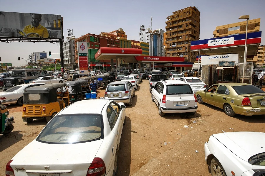 The IMF announced last week that it had obtained financing pledges from 101 of its members to Sudan. (File/AFP)