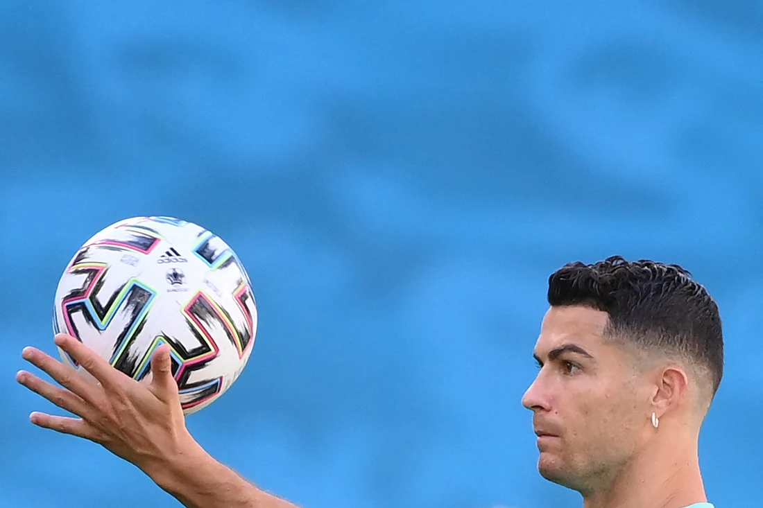 Cristiano Ronaldo must beat records set in Iran, Kuwait to become international football’s top scorer, appearance-maker. (AFP)