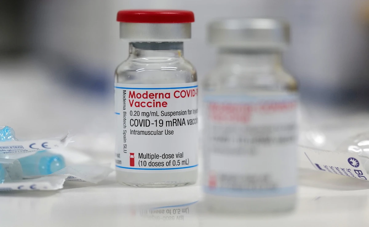 India on Tuesday authorized the emergency use of Moderna’s Covid-19 vaccine. (File/Reuters)