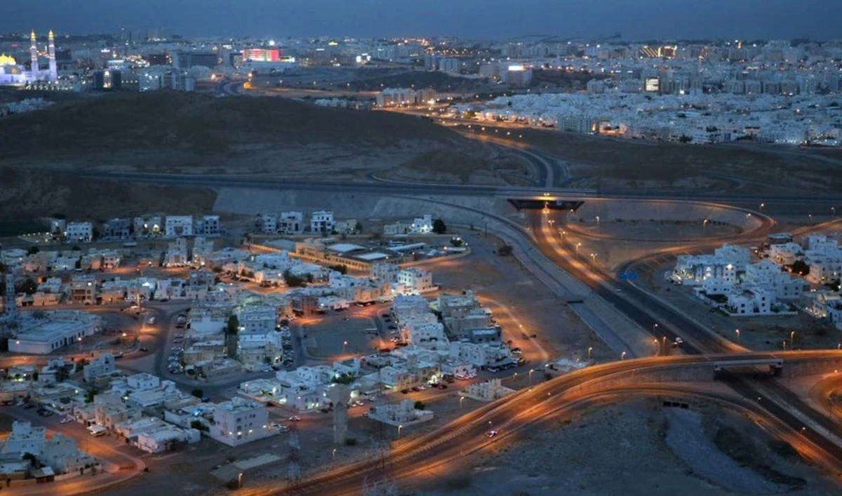 An empty neighbourhood is pictured in the Omani capital Muscat amid a lockdown to prevent the spread of the coronavirus COVID-19. (AFP/File)
