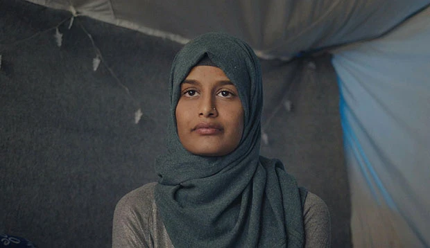Shamima Begum was 15 when she and two other London schoolgirls fled to Syria via Turkey to join Daesh in 2015. (Screenshot/Sky Documentaries)