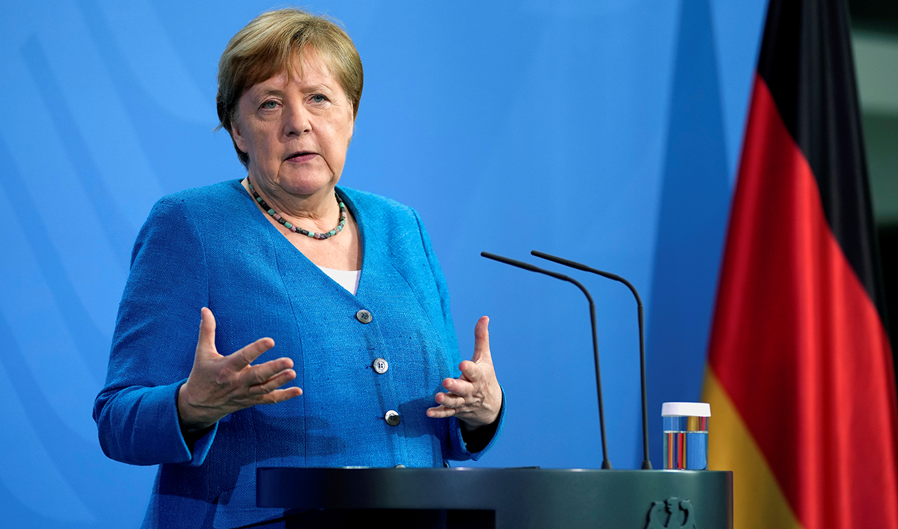 German Chancellor Angela Merkel. (Reuters)