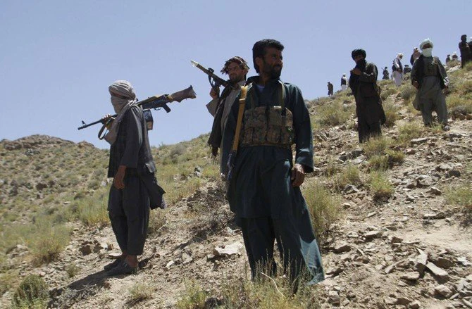 Taliban fighters in Afghanistan. (AP/File)