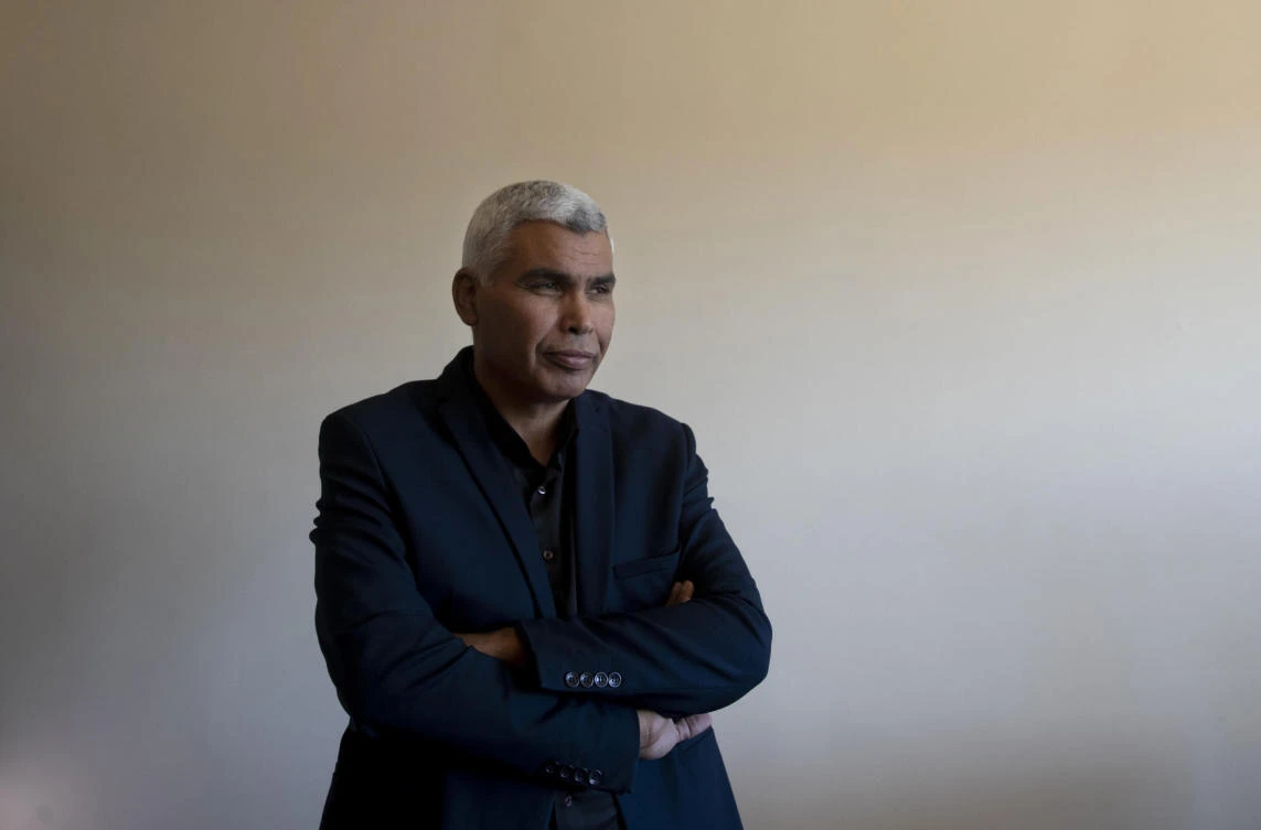 Lawmaker Saeed Alkhrumi, 49, hails from the Bedouin heartland in the Negev Desert, where tens of thousands of people live in unrecognized villages. (File/AP)