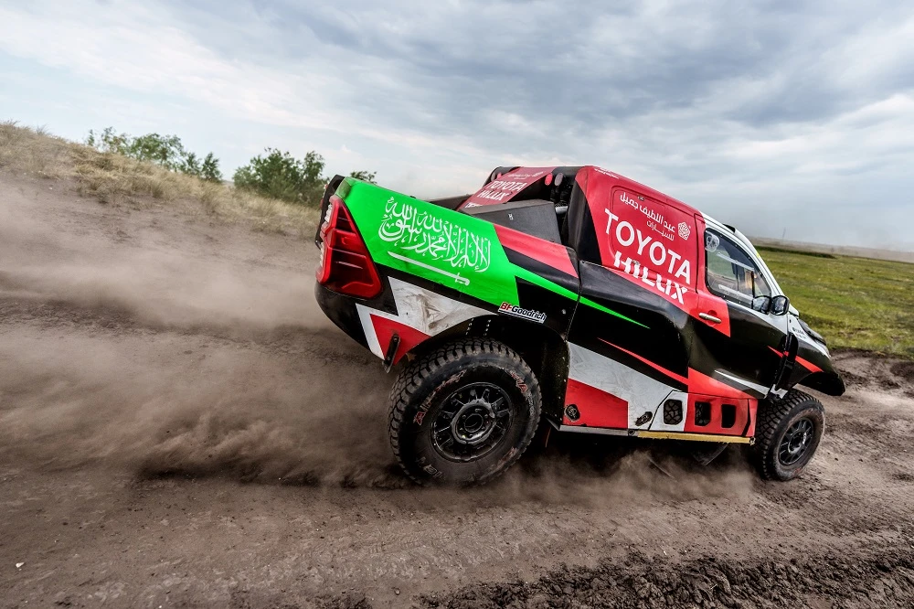Yazeed Al-Rajhi is the only Saudi or Arab to win the Silk Way Rally. (Yazeed Racing)