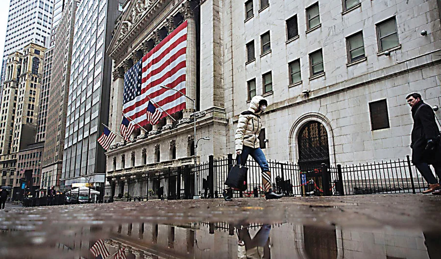The S&P 500 and Nasdaq hit record highs, while the MSCI All Country World index rose 0.12%. (AP/File)