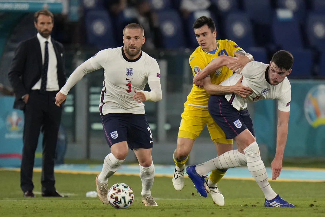 Luke Shaw shows Jose Mourinho who’s boss in Rome as England roll on to Euros semis