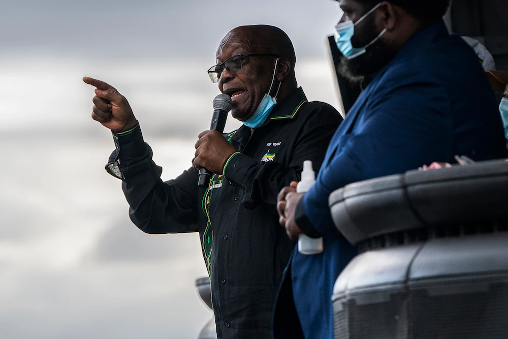 Defiant ex-leader Jacob Zuma compares South African judges to apartheid state