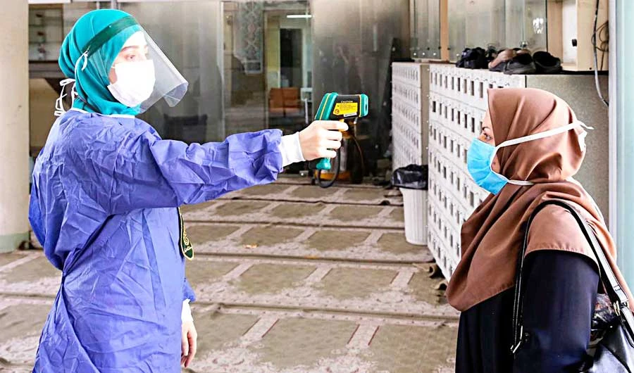 Iran has ordered the closures of nonessential businesses in 275 cities, including the capital of Tehran. (AFP/File)