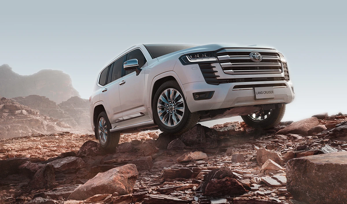 The Land Cruiser has attained a loyal following in the Middle East thanks to its reliability, durability, and superlative off-road performance.