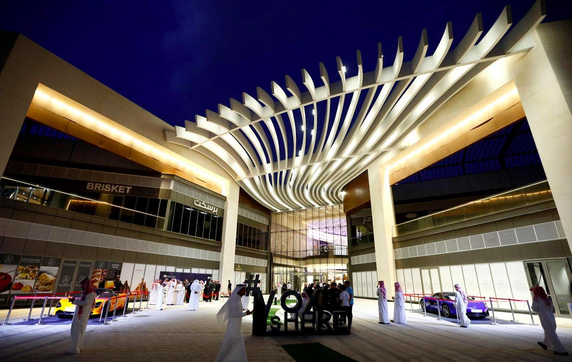 A Riyadh cinema complex operated by a unit of Saudi Arabia's Public Investment Fund. (Reuters)