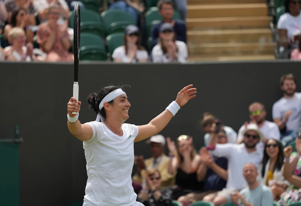 Tunisian Ons Jabeur becomes first Arab woman to reach Wimbledon quarterfinals