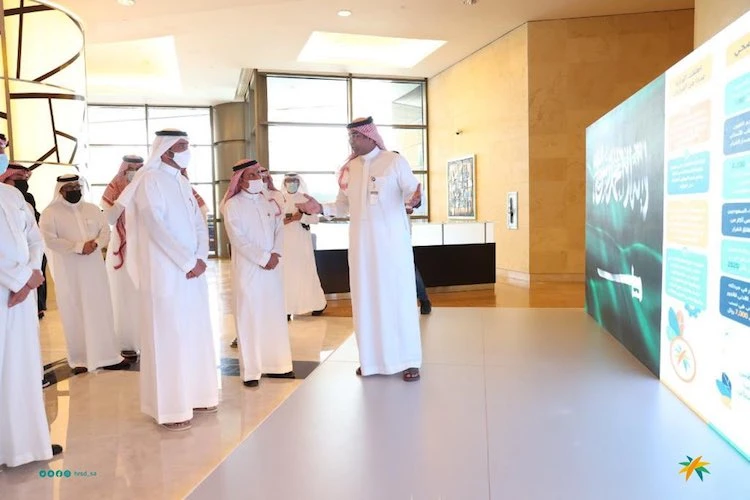 The move aims to provide 40,000 jobs in legal advice, customs clearance, real estate activities, cinemas, driving schools, and technical and engineering professions. (HRSD/Twitter)