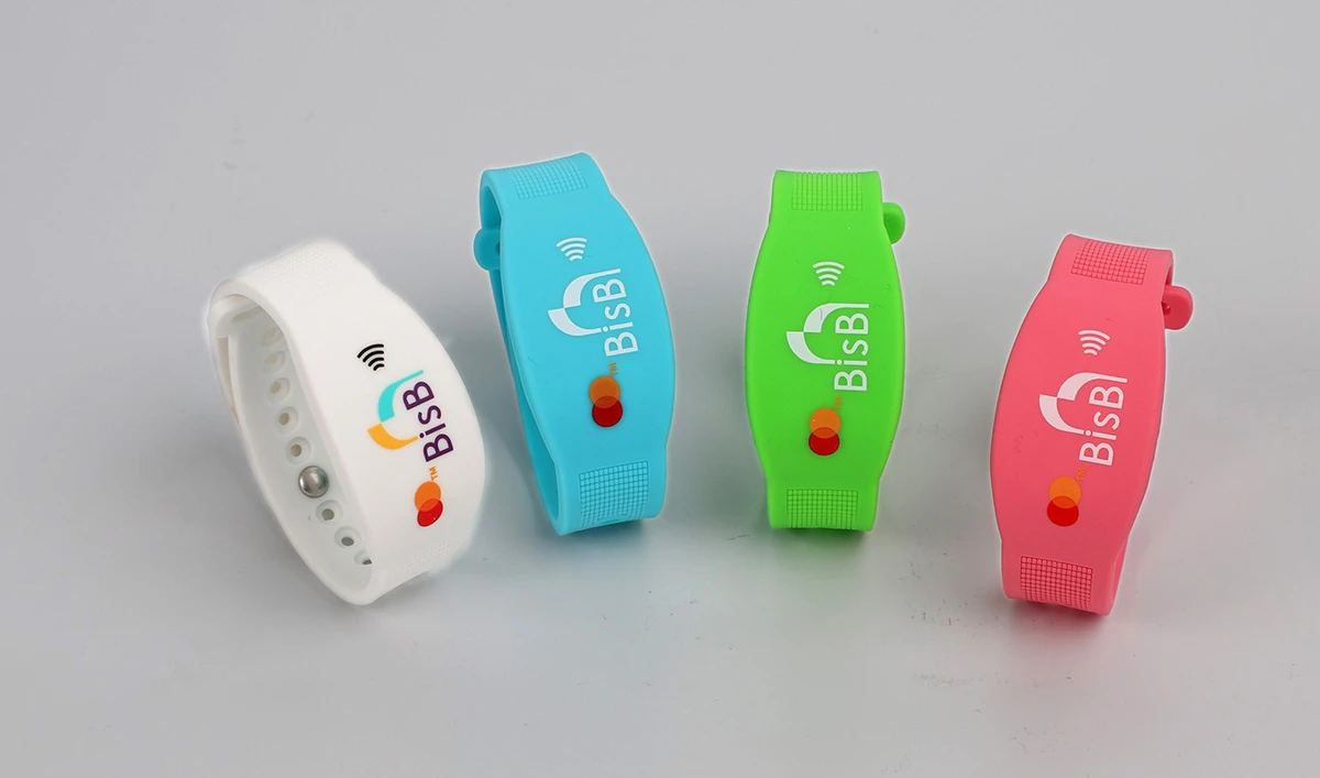 The digital allowance is stored securely on a comfortable wristband, ensuring access to a trendy and convenient wearable for kids from seven to 18 years old.