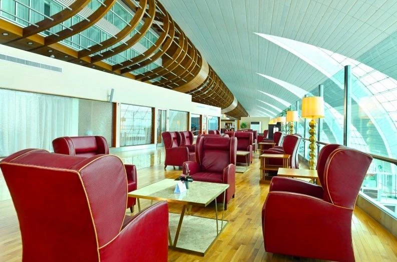 Emirates is reintroducing a number of premium travel services including its First Class Lounge in Dubai. (Supplied)