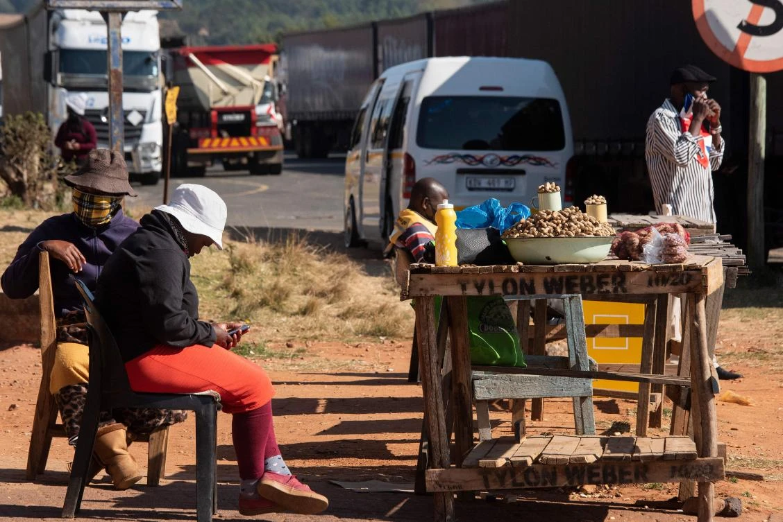 The protests in the tiny landlocked southern African country, formerly known as Swaziland, first erupted in May. (AFP)