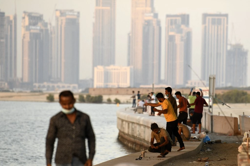 The UAE’s total number of recorded coronavirus cases is now at 642,601. (AFP)