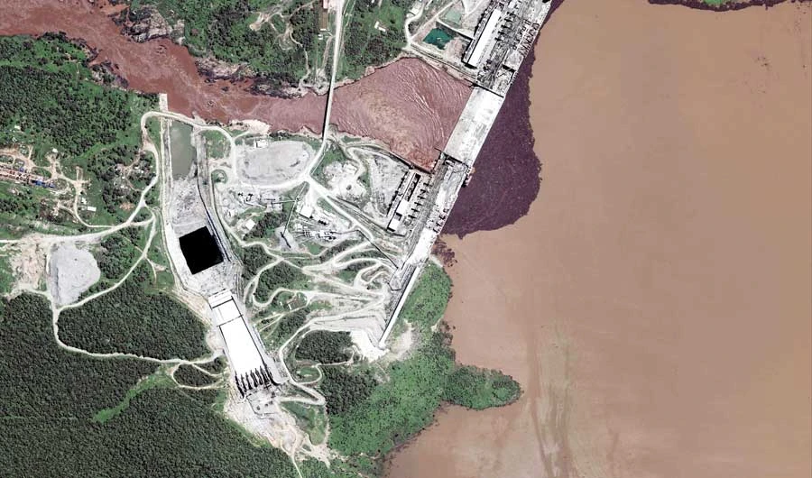 The dam’s filling began last year, and Ethiopia said in July 2020 it had hit its target of 4.9 billion cubic meters — enough to test the dam’s first two turbines. (AFP)
