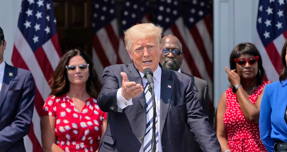 Facebook banned Trump indefinitely on January 7 over his incendiary comments that preceded the Capitol insurrection. (AP)