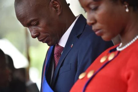 Haiti President Jovenel Moise was assassinated and his wife wounded early July 7, 2021 in an attack at their home, the interim prime minister announced. (AFP)