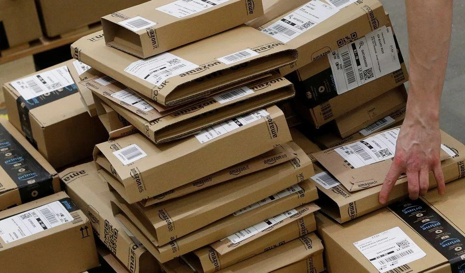 E-commerce has driven a huge pick-up in parcel deliveries during the pandemic. (Reuters)