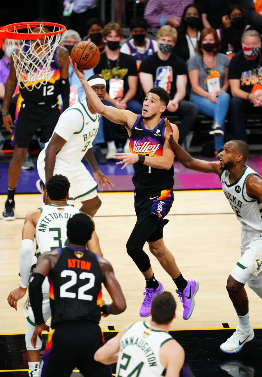 Halfway there: Suns beat Bucks for 2-0 lead in NBA Finals