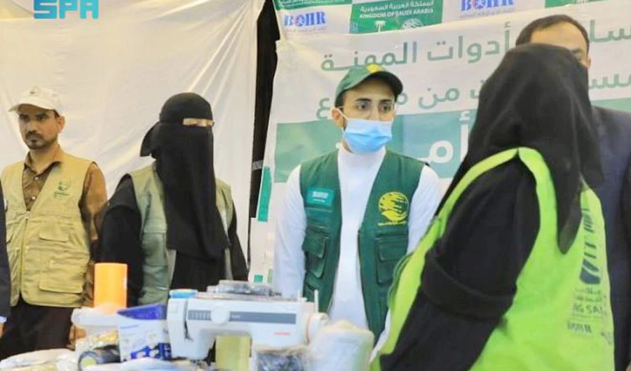 KSrelief concludes project to support orphans in Yemen. (SPA)