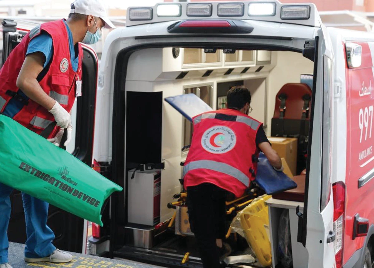 SRCA has deployed an ambulance fleet of 170 vehicles for the Hajj season. (SPA)