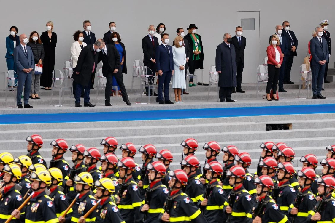 France honors Europe’s anti-extremist troops on Bastille Day
