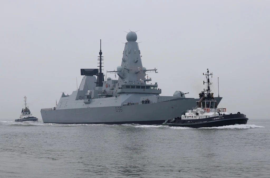 An image of British warship HMS Defender. A senior Russian security official warned Britain on Wednesday not to sail its warships near Russian-annexed Crimea again unless it wanted its sailors to get hurt. (Shutterstock)