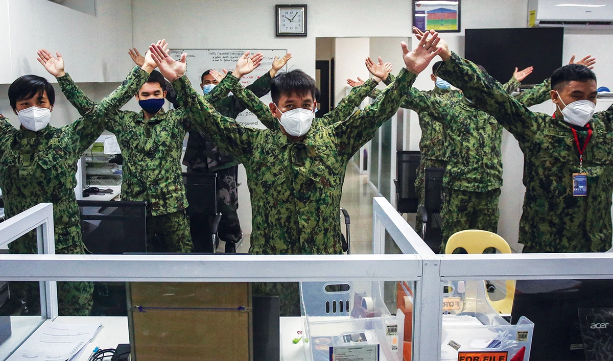 Philippines suspends weight loss rule for overweight cops seeking a promotion