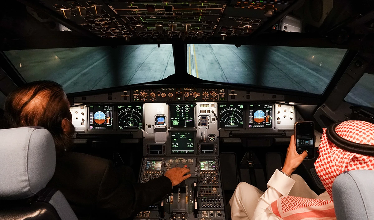 Saudi Arabia’s first Airbus A320neo simulator lets Saudi talent fly high