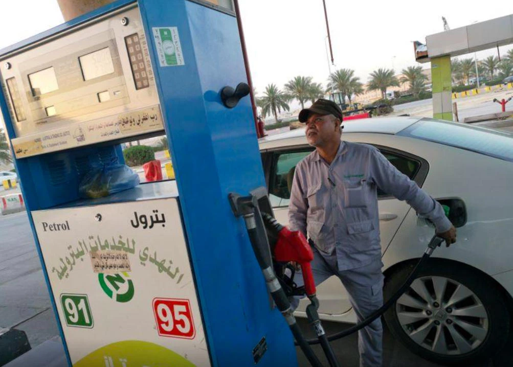Saudi fuel prices were a major contributor to inflation last month according to data released Thursday. (Reuters)