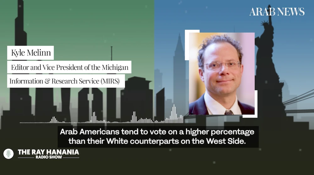 Appearing on The Ray Hanania Radio Show, veteran Michigan political analysts Dennis Denno and Kyle Melinn predicted that Arab American candidates have a “strong chance” of becoming the next Dearborn mayor. (Screenshot)