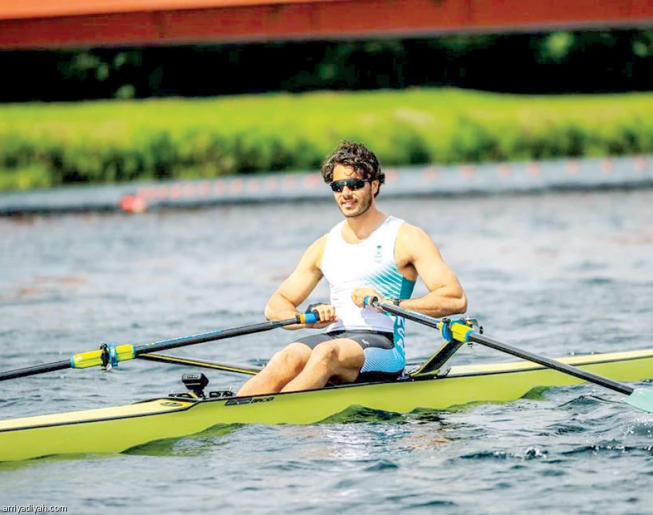 Husein Alireza during his Olympic training camp in London. (Arriyadiyah)