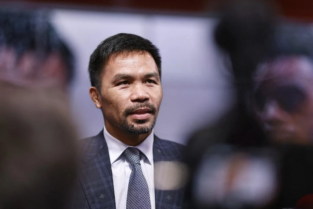 Philippine senator and boxing star Emmanuel “Manny” Pacquiao has an undeclared intention to run for president in next year’s elections. (AFP)