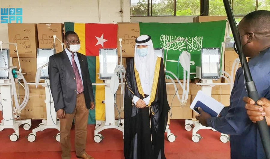 KSrelief aids Togo to fight COVID-19. (SPA)