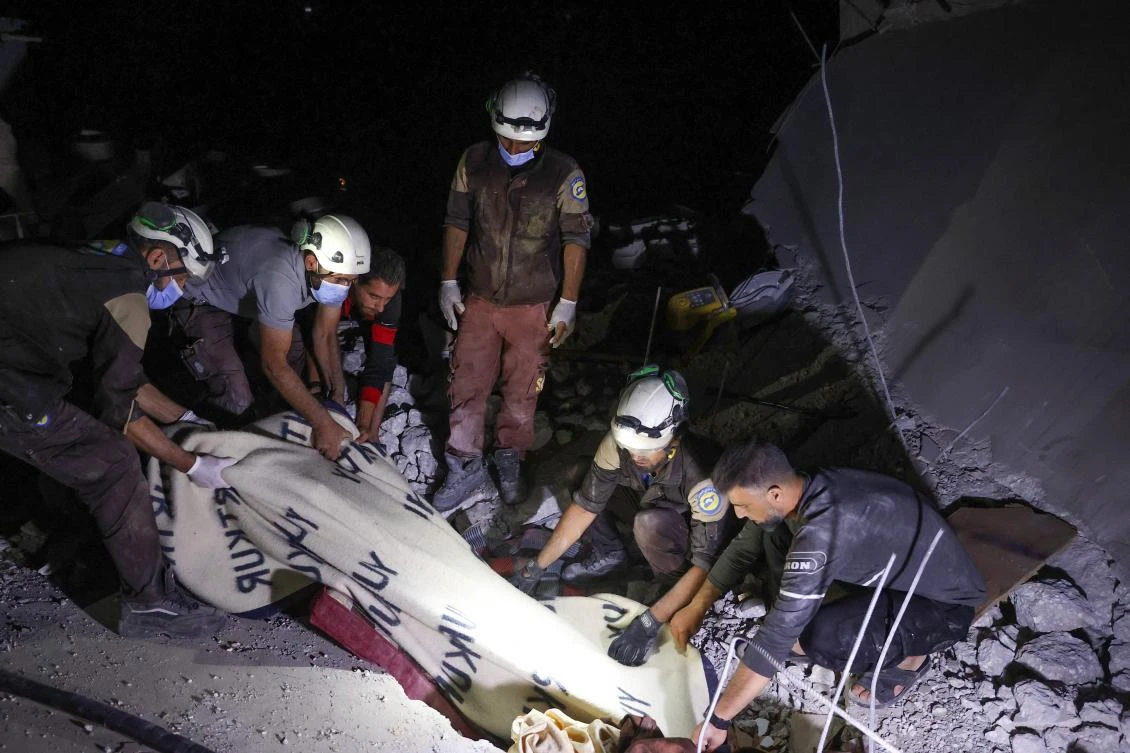 Three children among 7 civilians killed in Syrian regime bombing