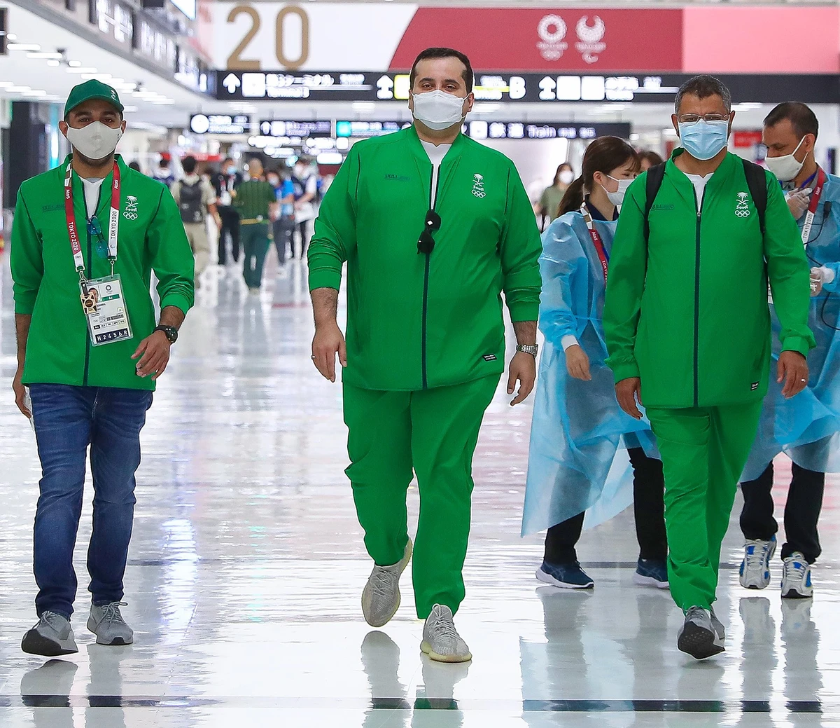 Saudi Olympic squad arrives in Tokyo