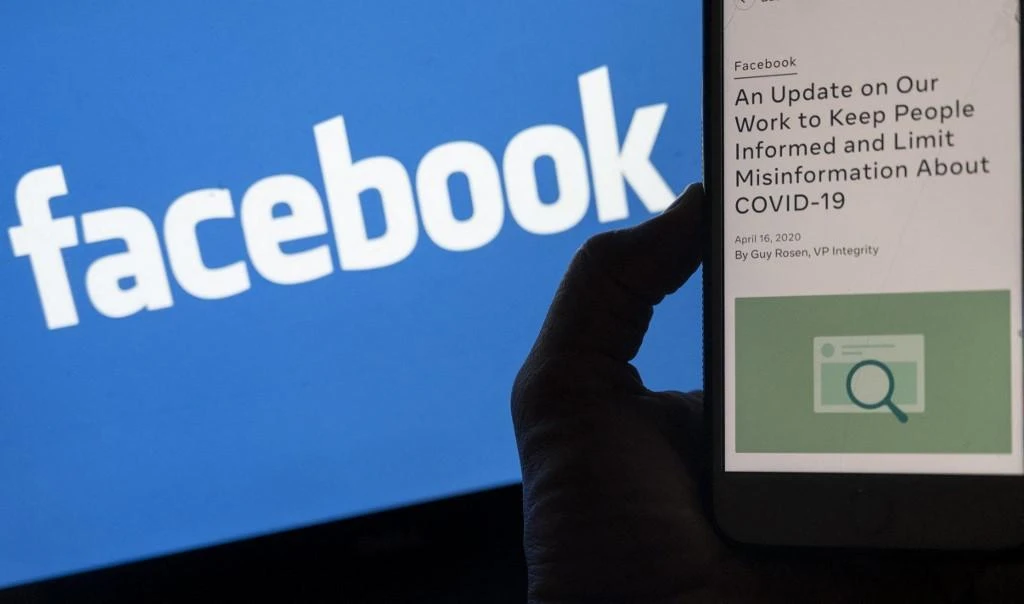 US president Joe Biden blamed Facebook for the dwindling numbers in vaccinations, saying that “They’re killing people.” (File/AFP)