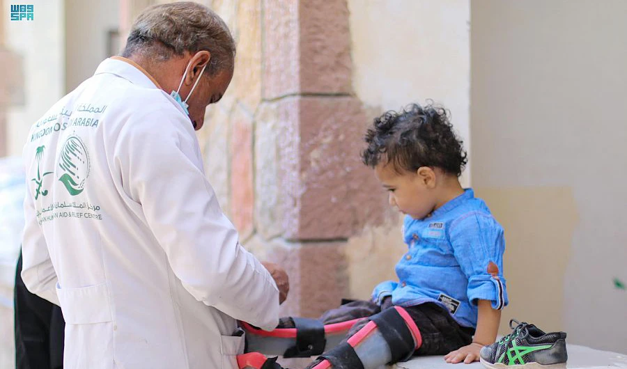 Yemen is one of the main countries to benefit from KSrelief assistance. (SPA)