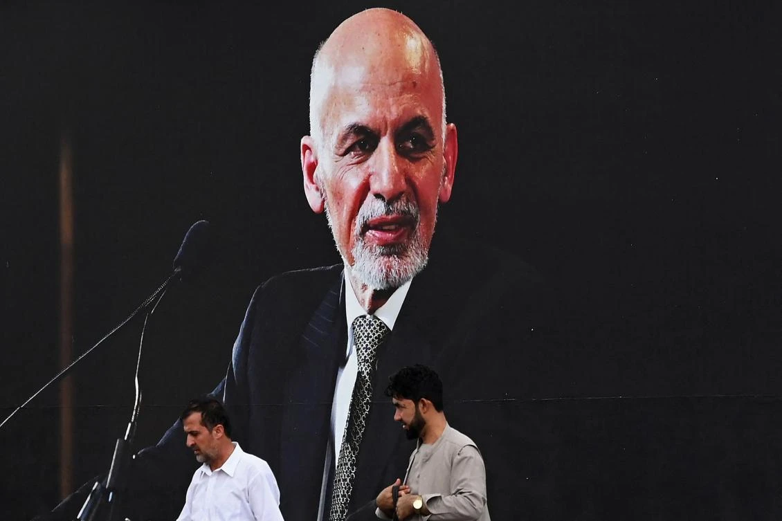 Rocket attack in Kabul as Afghan president Ashraf Ghani gives Eid speech