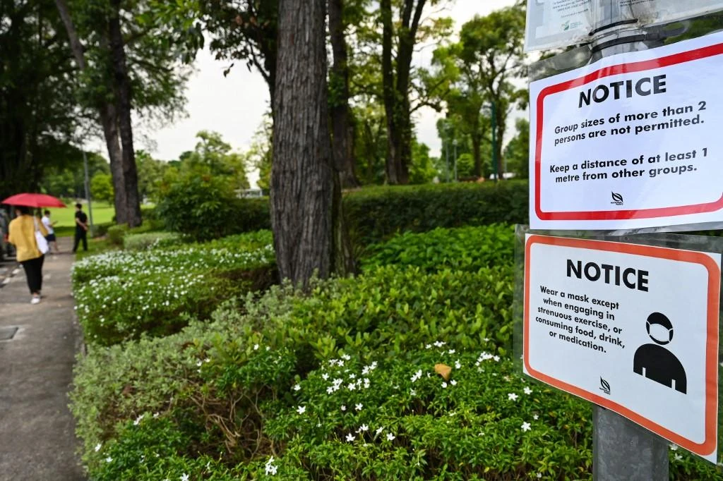 Singapore will tighten social restrictions from July 22. (AFP)