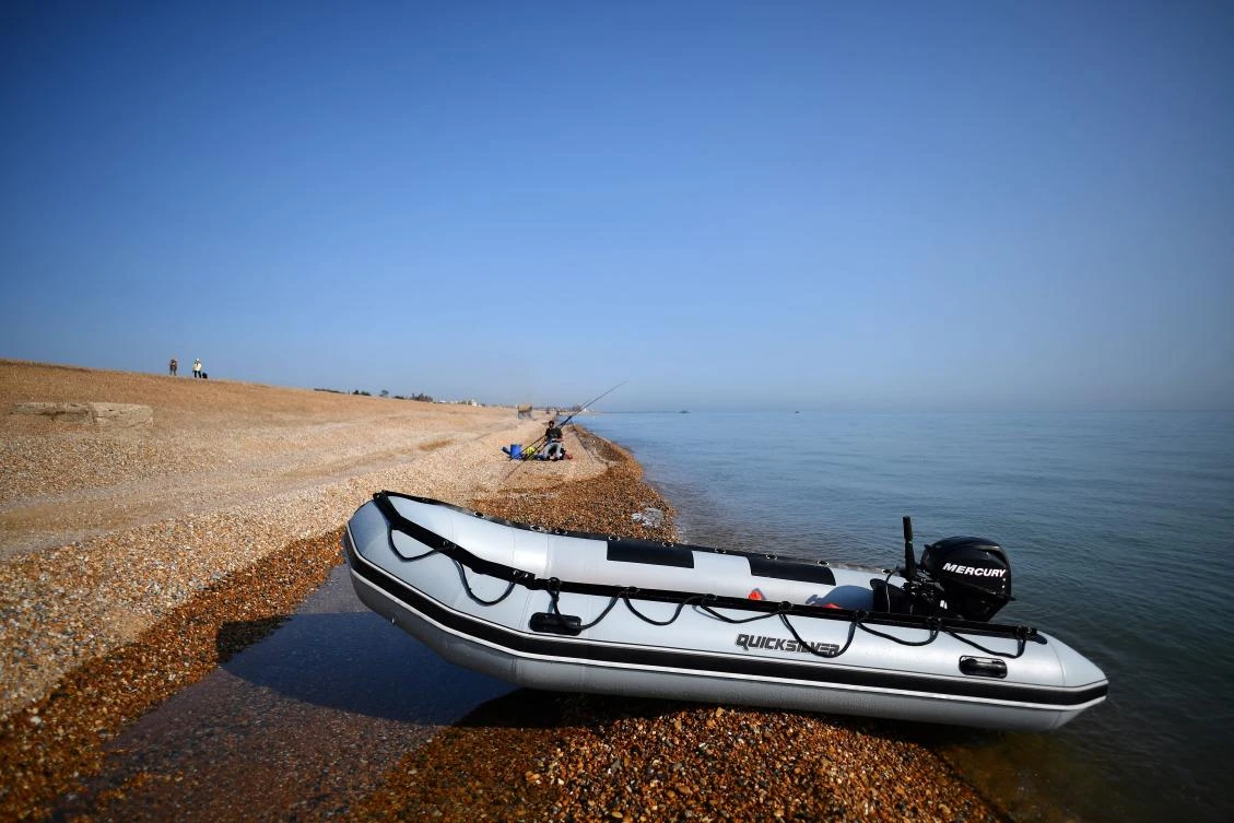 A record number of at least 430 migrants have illegally crossed the Channel to the UK in a single day, the government said on July 20, 2021, as it vowed a crackdown. (AFP)