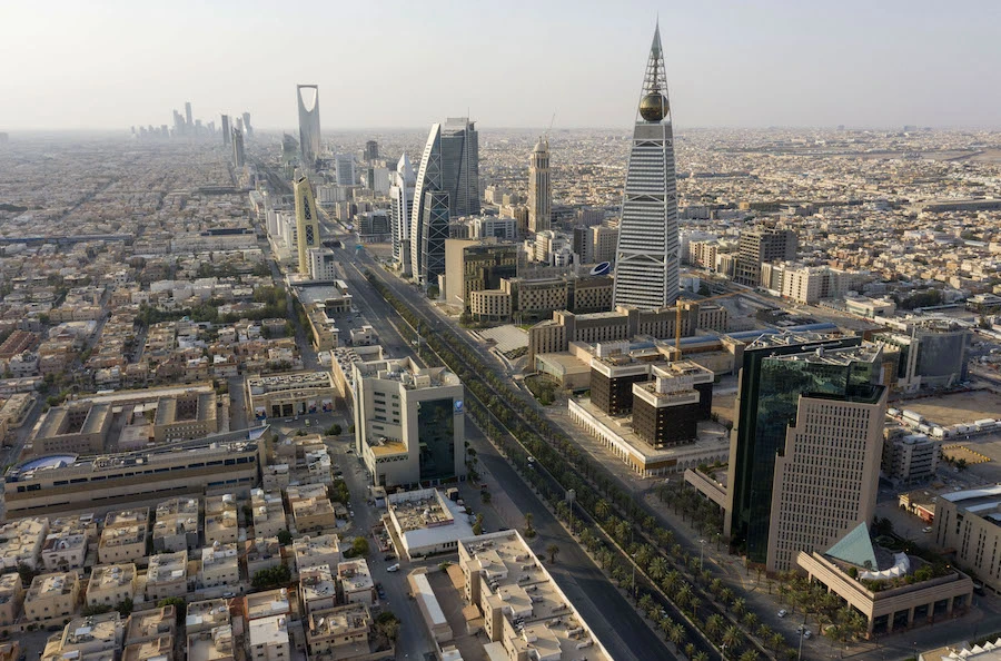 An aerial view of Saudi Arabia's capital Riyadh. (File/AFP)